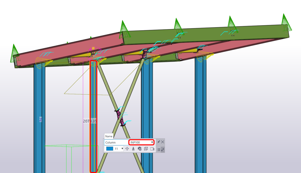 General CAD BIM Link tutorial A steel connection synchronization